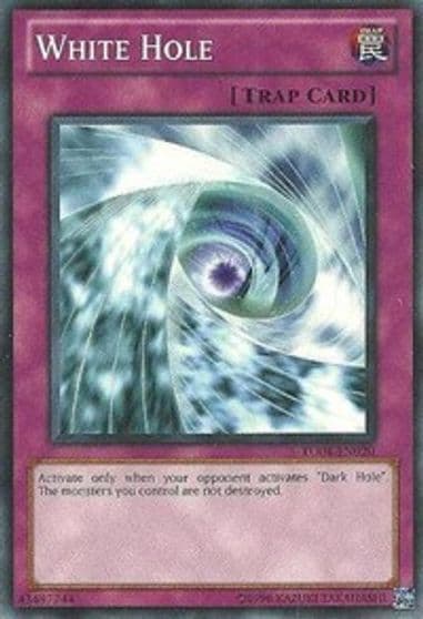 White Hole Turbo Pack: Booster Four Yu-Gi-Oh! card