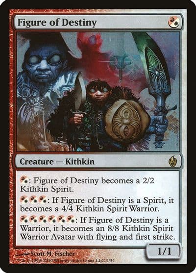 Figure of Destiny Premium Deck Series: Fire and Lightning Magic card