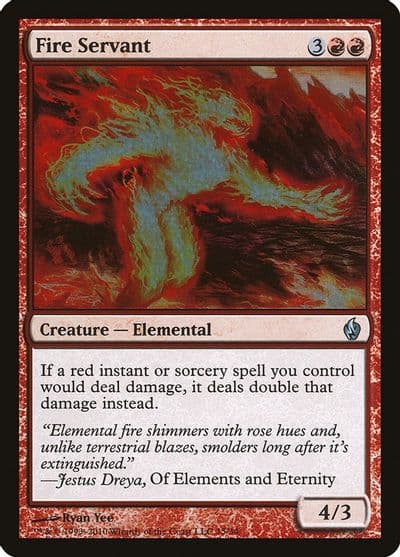 Fire Servant Premium Deck Series: Fire and Lightning Magic card