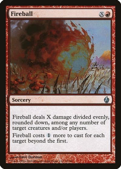 Fireball Premium Deck Series: Fire and Lightning Magic card