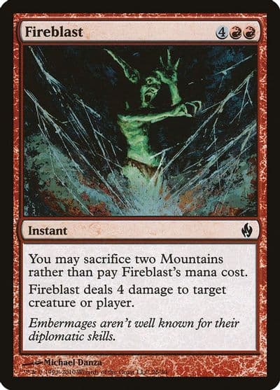 Fireblast Premium Deck Series: Fire and Lightning Magic card