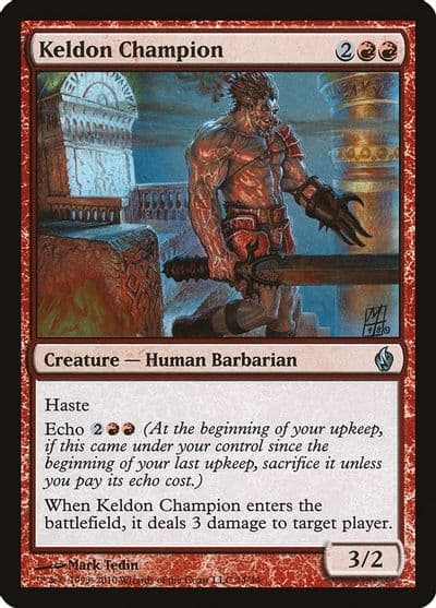 Keldon Champion Premium Deck Series: Fire and Lightning Magic card