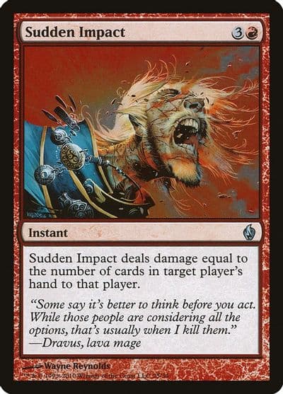 Sudden Impact Premium Deck Series: Fire and Lightning Magic card