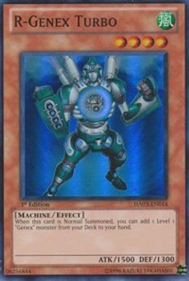 R Genex Turbo Hidden Arsenal 3 Yu-Gi-Oh! card
