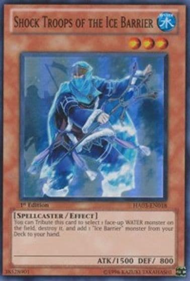 Shock Troops of the Ice Barrier Hidden Arsenal 3 Yu-Gi-Oh! card