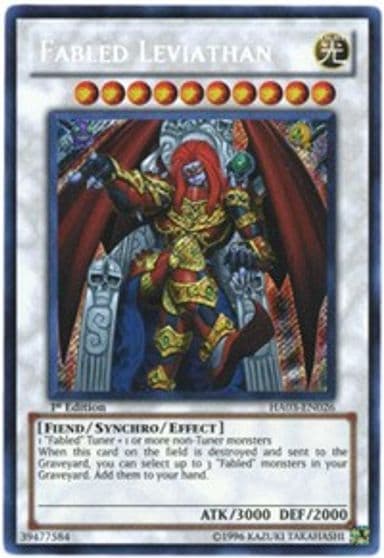 Fabled Leviathan Hidden Arsenal 3 Yu-Gi-Oh! card