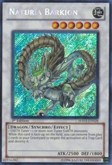 Naturia Barkion Hidden Arsenal 3 Yu-Gi-Oh! card