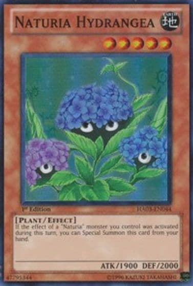 Naturia Hydrangea Hidden Arsenal 3 Yu-Gi-Oh! card