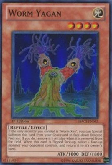 Worm Yagan Hidden Arsenal 3 Yu-Gi-Oh! card
