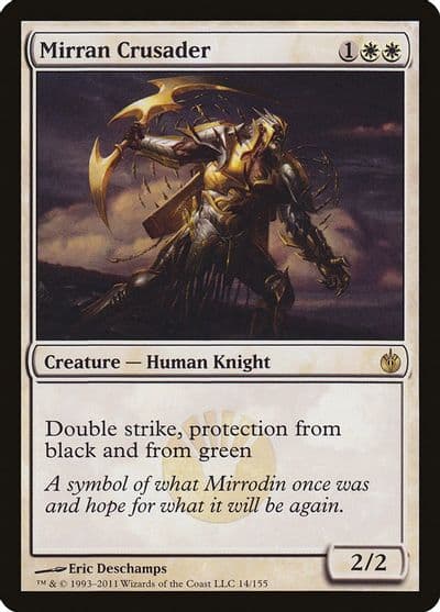 Mirran Crusader Mirrodin Besieged Magic card
