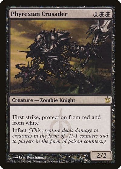 Phyrexian Crusader Mirrodin Besieged Magic card