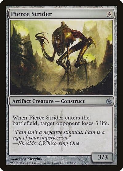 Pierce Strider Mirrodin Besieged Magic card