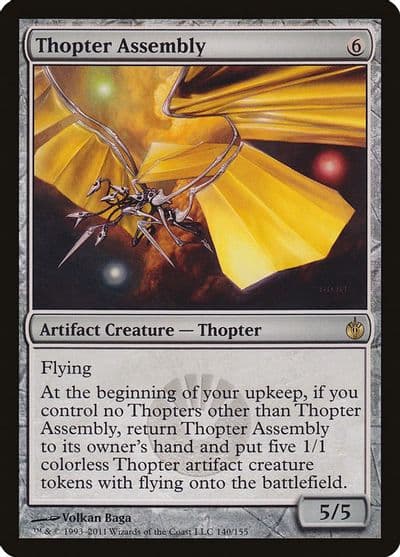 Thopter Assembly Mirrodin Besieged Magic card