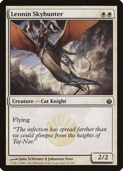 Leonin Skyhunter Mirrodin Besieged Magic card