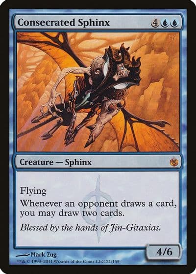 Consecrated Sphinx Mirrodin Besieged Magic card