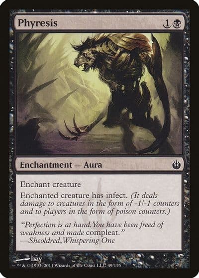 Phyresis Mirrodin Besieged Magic card