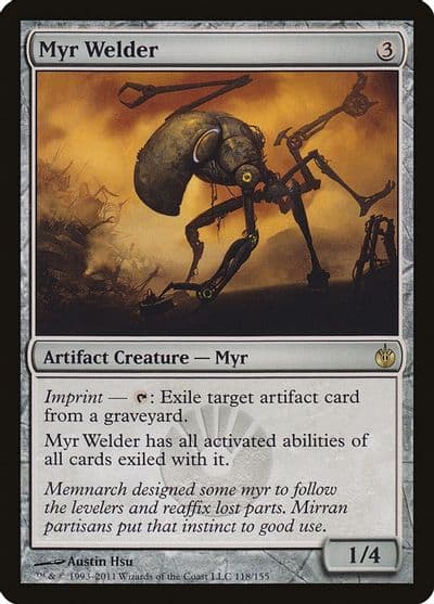 Myr Welder Mirrodin Besieged Magic card