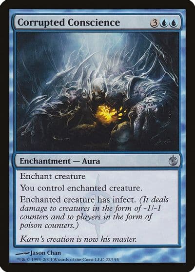 Corrupted Conscience Mirrodin Besieged Magic card