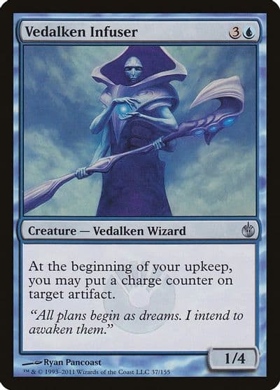 Vedalken Infuser Mirrodin Besieged Magic card