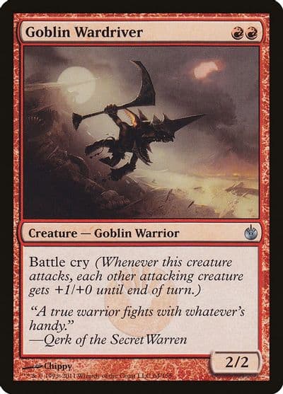 Goblin Wardriver Mirrodin Besieged Magic card