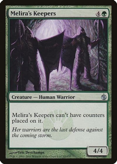 Meliras Keepers Mirrodin Besieged Magic card