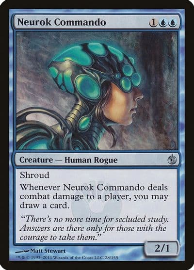 Neurok Commando Mirrodin Besieged Magic card