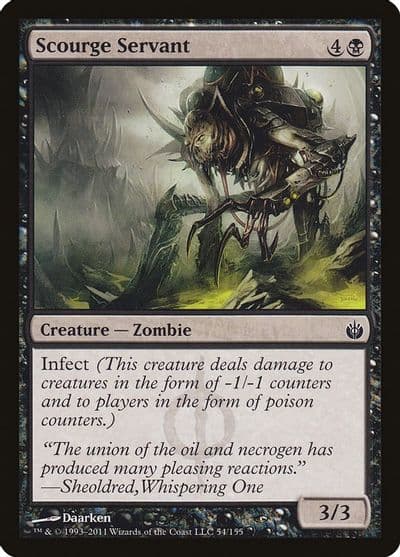 Scourge Servant Mirrodin Besieged Magic card