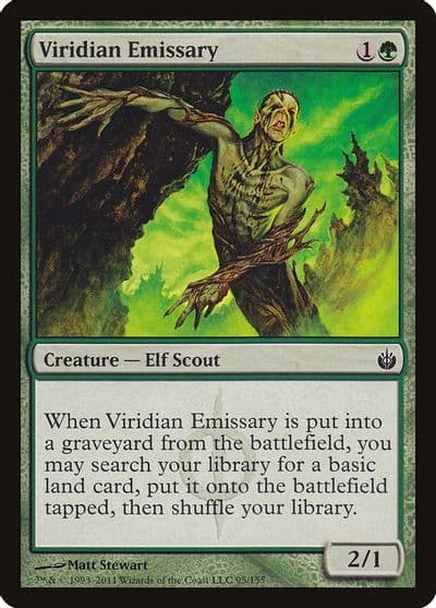 Viridian Emissary Mirrodin Besieged Magic card