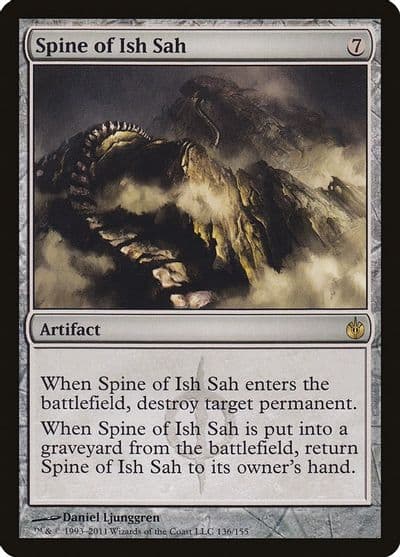 Spine of Ish Sah Mirrodin Besieged Magic card