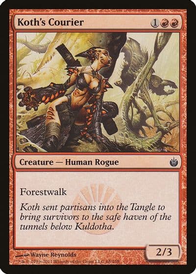 Koths Courier Mirrodin Besieged Magic card