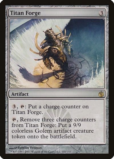 Titan Forge Mirrodin Besieged Magic card