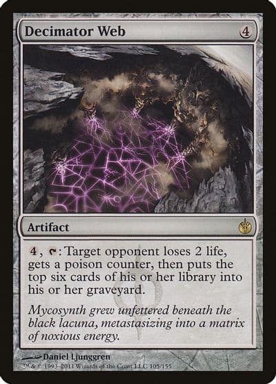 Decimator Web Mirrodin Besieged Magic card