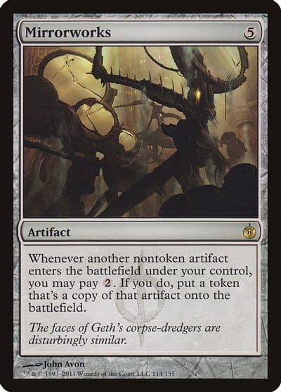 Mirrorworks Mirrodin Besieged Magic card