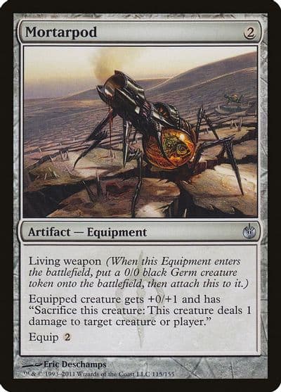Mortarpod Mirrodin Besieged Magic card
