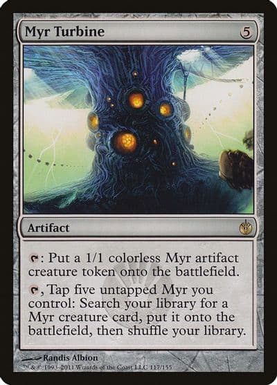 Myr Turbine Mirrodin Besieged Magic card