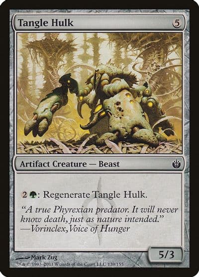 Tangle Hulk Mirrodin Besieged Magic card