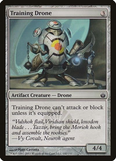 Training Drone Mirrodin Besieged Magic card