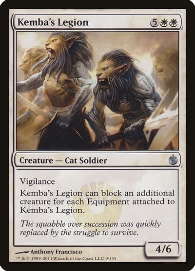 Kembas Legion Mirrodin Besieged Magic card