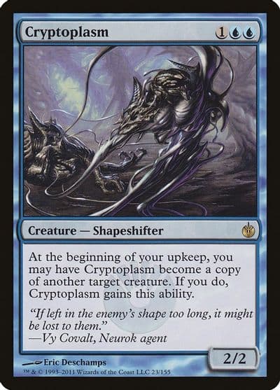 Cryptoplasm Mirrodin Besieged Magic card