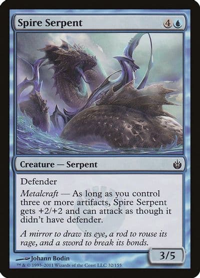 Spire Serpent Mirrodin Besieged Magic card