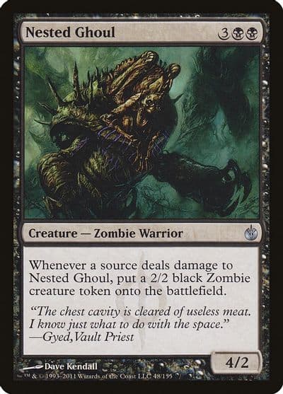 Nested Ghoul Mirrodin Besieged Magic card