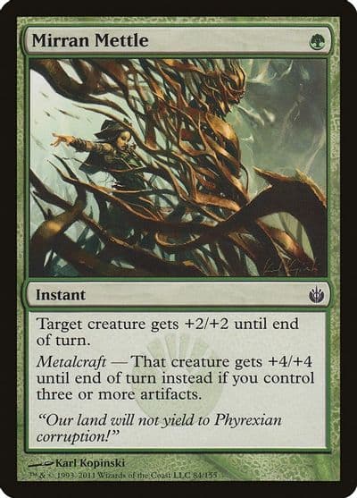 Mirran Mettle Mirrodin Besieged Magic card