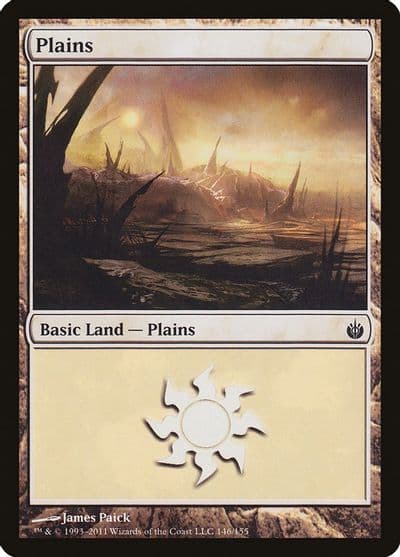 Plains 146 Mirrodin Besieged Magic card