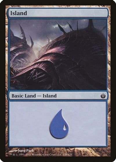 Island 149 Mirrodin Besieged Magic card