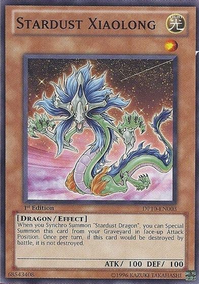Stardust Xiaolong Duelist Pack 10: Yusei 3 Yu-Gi-Oh! card