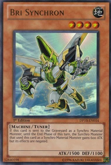 Bri Synchron Duelist Pack 10: Yusei 3 Yu-Gi-Oh! card