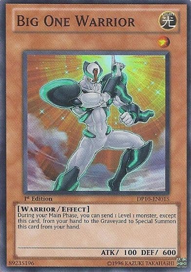 Big One Warrior Duelist Pack 10: Yusei 3 Yu-Gi-Oh! card