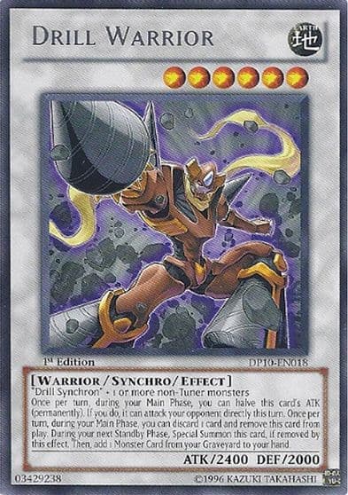 Drill Warrior Duelist Pack 10: Yusei 3 Yu-Gi-Oh! card
