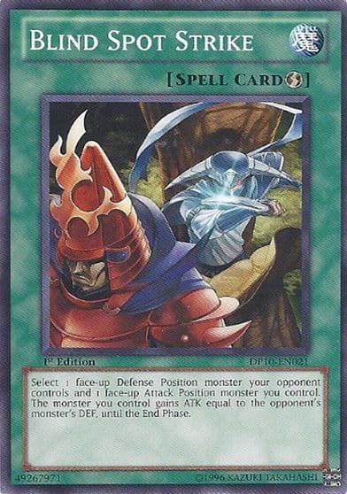 Blind Spot Strike Duelist Pack 10: Yusei 3 Yu-Gi-Oh! card