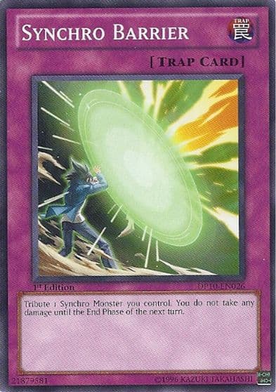 Synchro Barrier Duelist Pack 10: Yusei 3 Yu-Gi-Oh! card